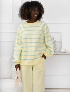 BLUZA VELIA BANAN - BABY BLUE S