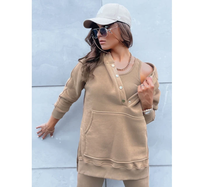 dámská 3dílná souprava camel Dstreet model 21970748 - FashionStreet