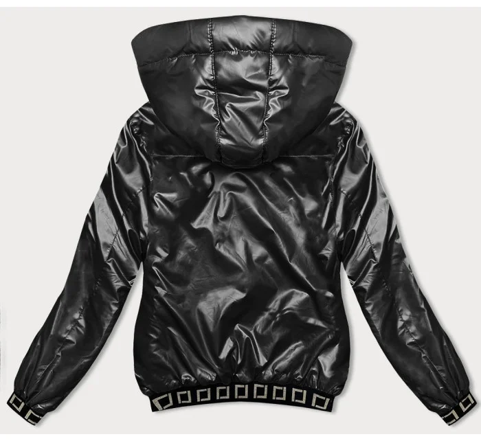 KRÓTKA KURTKA Z CZARNA model 18823214 - J.STYLE KRÓTKA KURTKA Z CZARNA model 18823214 - J.STYLE