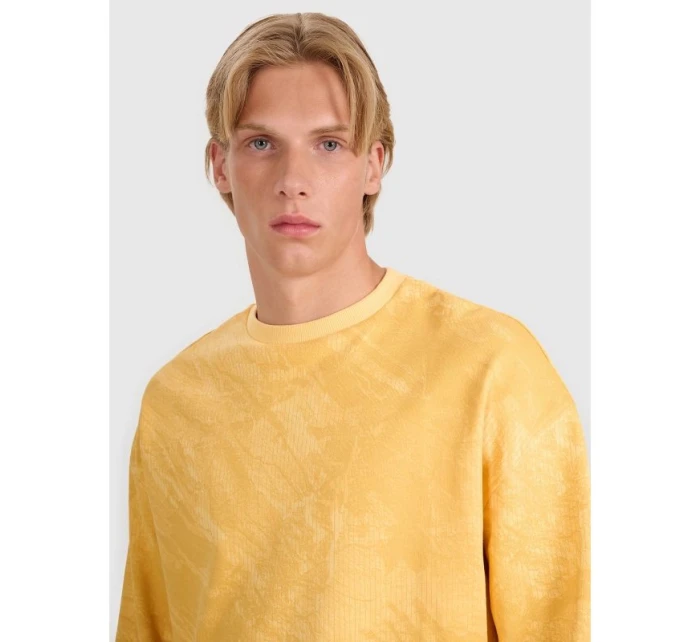 Pánská mikina s kapucí bez  model 21730414 - 4F