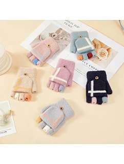 Dámské / dětské zimní palčáky - růžové dámské