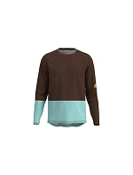 Cyklistické tričko POC M's Motion Air L/S Jersey, hnědé