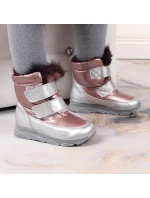 Nepromokavé sněhule s membránou na suchý zip Jr model 17829297 - Kornecki Nepromokavé sněhule s membránou na suchý zip Jr model 17829297 - Kornecki