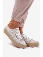 Vzorované Dámské Tenisky Na Platformě S Pletením model 21693316 - Lee Cooper