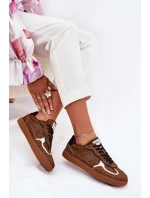 Sneakersy Damskie Daniel Lopez Just Dare SS2D4016 Camel