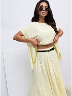 Spódnica IT SD model 22123721 jasny żółty - FPrice