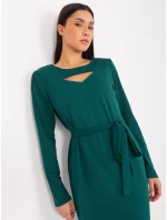 Sukienka LK SK model 19077642 ciemny zielony - FPrice