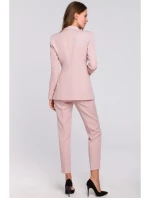 K036 Blejzer s jednou zadnou časťou - krepovo ružový K036 Blejzer s jednou zadnou časťou - krepovo ružový