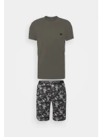 Pánske pyžamo 111360 2F567 76020 šedá - Emporio Armani Pánske pyžamo 111360 2F567 76020 šedá - Emporio Armani