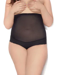 Dámská stahovací tanga Glam string black - MITEX