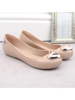 Pohodlné baleríny W nude model 21071872 - Zaxy