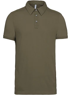 Kariban K 262 Pánske džersejové polo tričko 20.K262 svetlo khaki