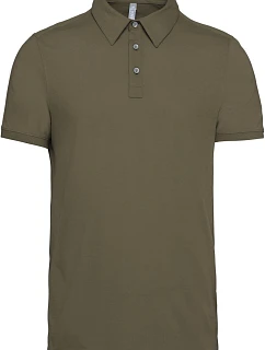 Kariban K 262 Pánske džersejové polo tričko 20.K262 svetlo khaki