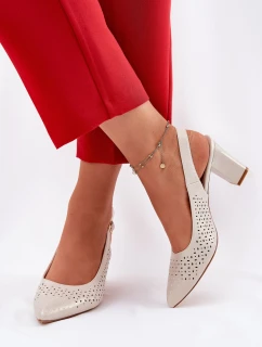 Sandály S  Na Podpatku model 21692897 - SERGIO LEONE