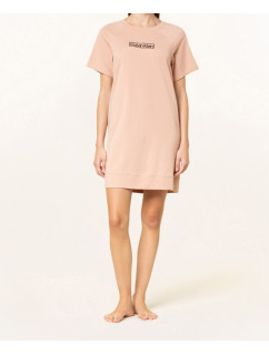 Dámska nočná košeľa QS6800E TRK sv.hnedá - Calvin Klein
