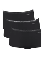 SLOGGI GO CRUSH SHORT 3PACK BLACK