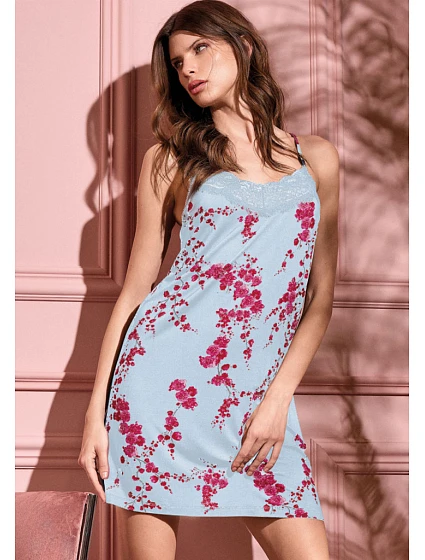 Dámská noční košilka model 22075419 - Lormar Dámská noční košilka model 22075419 - Lormar