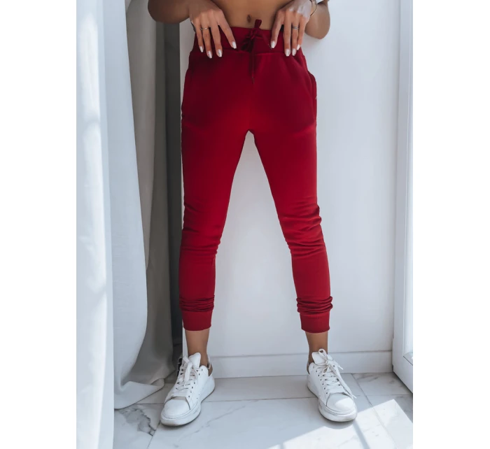 Dámské tepláky FITS bordó model 21967676 - Dstreet