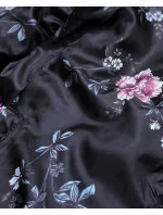 Žltá prešívaná obojstranná dámska bunda (RQW-6844)