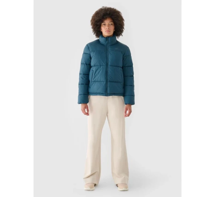 Dámska zimná páperová bunda 4F 4FWAW24TDJAF469-46S