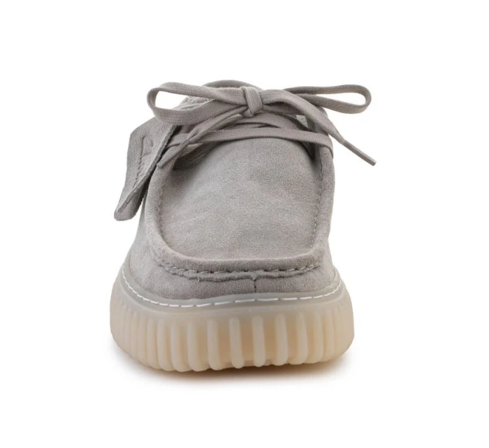 Clarks Torhill Lo 26182810 Light Grey Suede Clarks Torhill Lo 26182810 Light Grey Suede