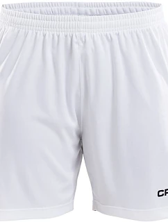 Craft Teamwear Squad Go Short Solid W Dámske športové šortky 82.5576 biele