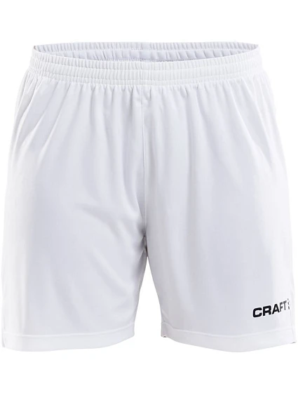 Craft Teamwear Squad Go Short Solid W Dámske športové šortky 82.5576 biele Craft Teamwear Squad Go Short Solid W Dámske športové šortky 82.5576 biele
