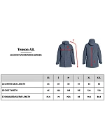 Tenson Vision Parka Women Dámska zateplená parka 84.8187 tmavomodrá Tenson Vision Parka Women Dámska zateplená parka 84.8187 tmavomodrá