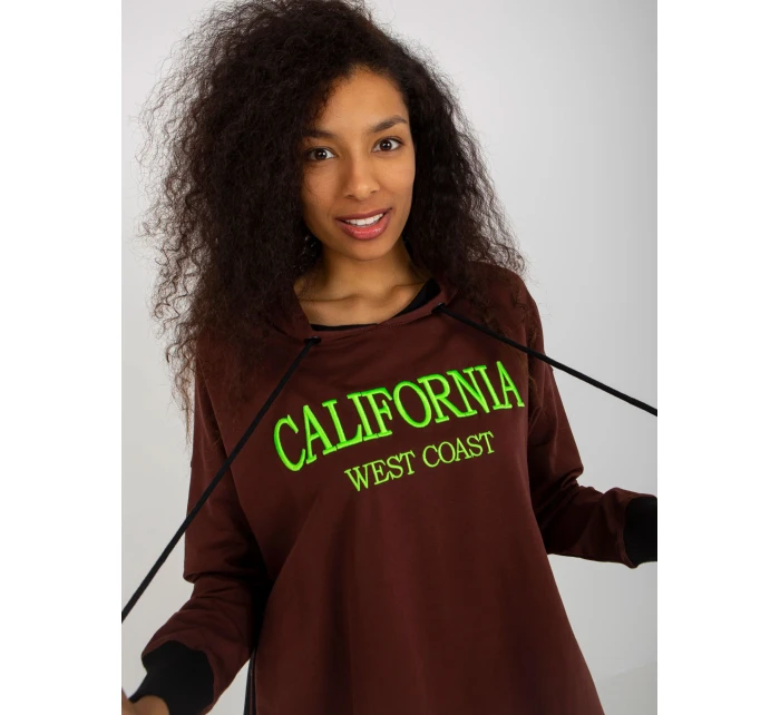 Mikina VI BL model 17926415 tmavě hnědá - FPrice