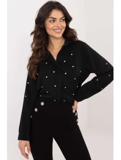 Košeľa s dlhým rukávom model 203328 Taliansko Moda