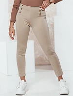 Dámske nohavice MODSTORY beige FashionStreet UY2179