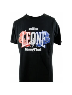 LEONE pánske tričko LSM978/S16 čierne "M"