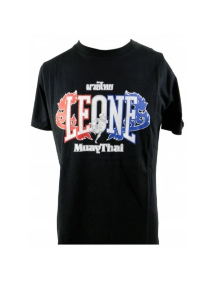 LEONE pánske tričko LSM978/S16 čierne "M"