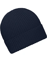 MB Pletená čepice z bio bavlny 03. navy model 22446561 - Daiber MB Pletená čepice z bio bavlny 03. navy model 22446561 - Daiber