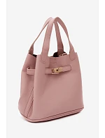Dámská taška kufřík s z imitace kůže Růžová model 22221049 - Flora&Co Dámská taška kufřík s z imitace kůže Růžová model 22221049 - Flora&Co