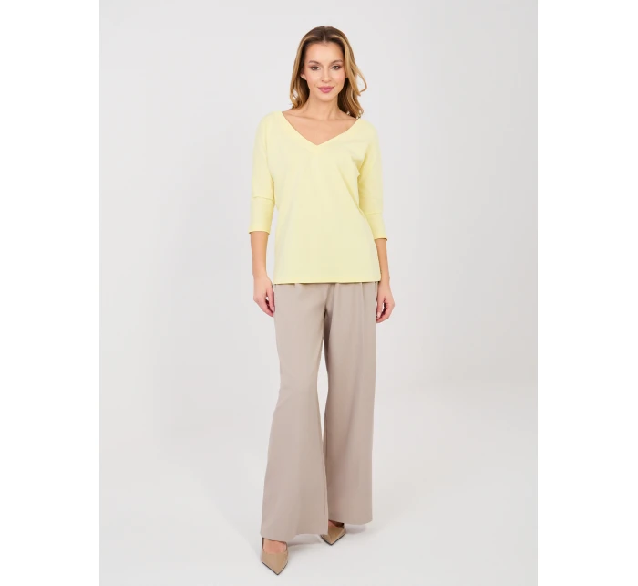 Blúzka RV BZ A1189.24 svetložltá