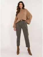 TW SP BI 6 model 20567203 khaki kalhoty - FPrice TW SP BI 6 model 20567203 khaki kalhoty - FPrice