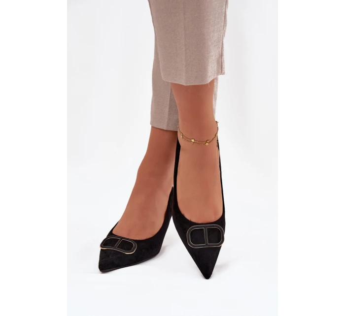 Lodičky s ihlovým podpätkom model 220888 Krok vo veľkom štýle Lodičky s ihlovým podpätkom model 220888 Krok vo veľkom štýle