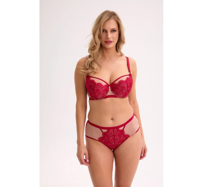 Polomäkká podprsenka Gaia BS 1273 Aina Red-mocha