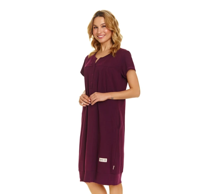 Dámská noční košilka model 20618565 wine - Doctornap