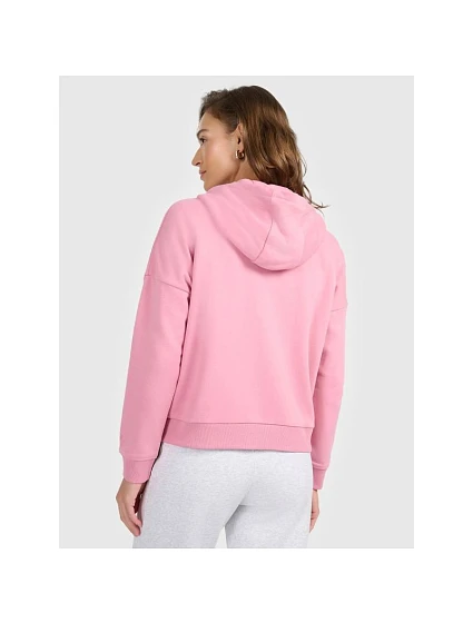 Dámská mikina s kapucí a zapínáním na knoflíky model 22359182 - 4F