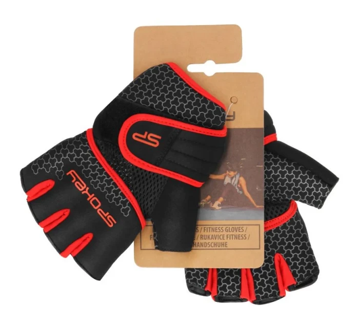 Gymnastické rukavice Spokey Lava SPK-928974 r.M Gymnastické rukavice Spokey Lava SPK-928974 r.M