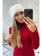 Dámska čiapka Neli K392 biela Dámska čiapka Neli K392 biela