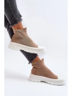 Dámské návleky na boty hnědé model 21651847 - Boto Dámské návleky na boty hnědé model 21651847 - Boto