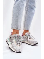 Sneakersy Buty Sportowe Damskie D.Franklin DFSH378006 Srebrne