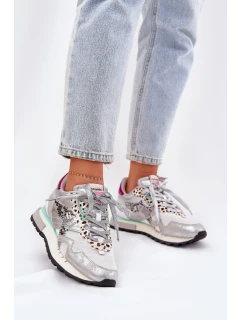 Semišové Sportovní Boty Tenisky Dámské  Bílá model 21690084 - D.Franklin