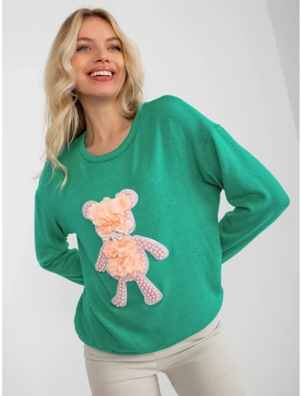 Blúzka LK BZ 509067.15 tyrkysová Blúzka LK BZ 509067.15 tyrkysová