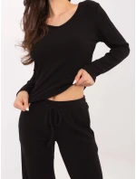 Spodnie SM SP model 21771782 czarny - FPrice Spodnie SM SP model 21771782 czarny - FPrice