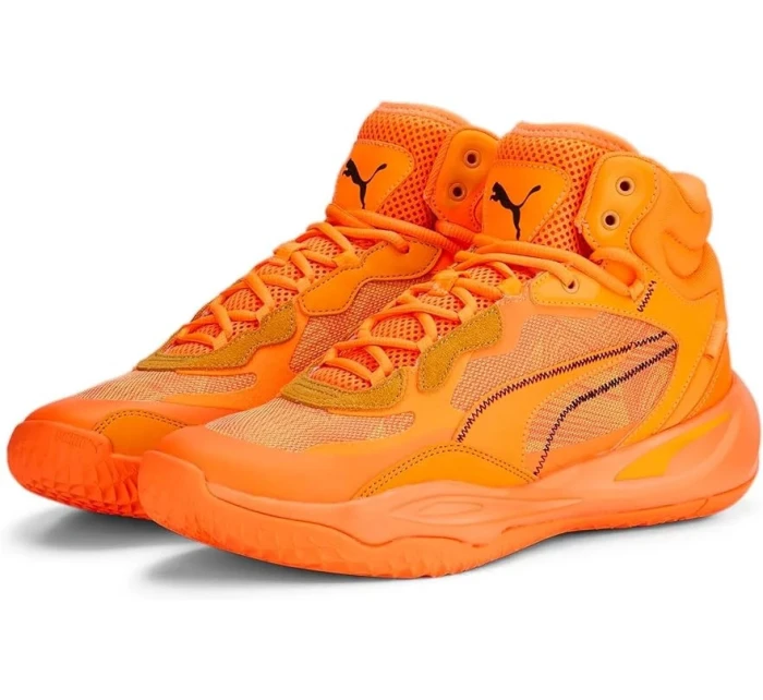 Pánské sportovní boty Pro Mid Laser M 01 Neon oranžová model 20228856 - Puma Pánské sportovní boty Pro Mid Laser M 01 Neon oranžová model 20228856 - Puma
