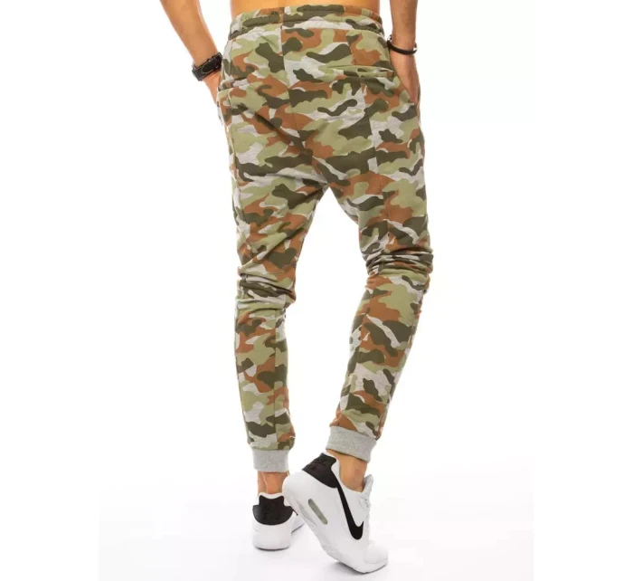 Pánské teplákové kalhoty moro green Dstreet model 21963479 - FashionStreet